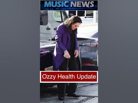 ozzy osbourne is sick
