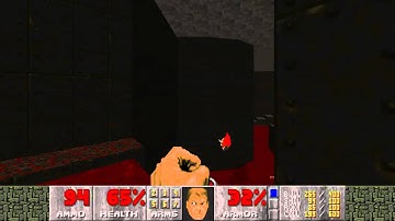Doom II: Hell on Earth - Map25: Bloodfalls (Ultra-Violence, 100% Kills, 100% Secrets)
