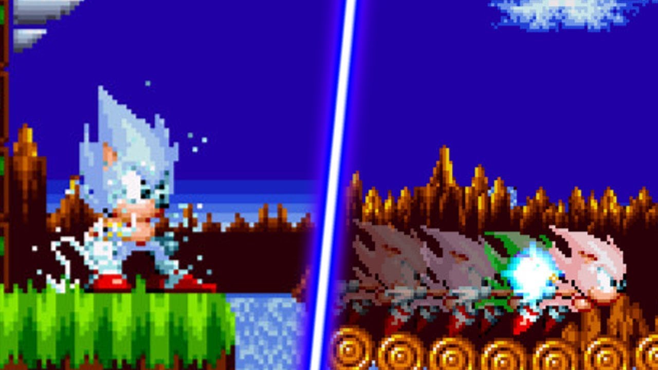 Sonic Mania - Hyper Sonic Mod