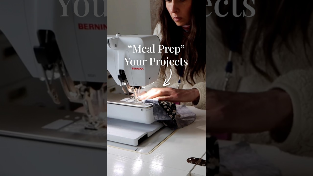 The Meal Prep Habit That Makes Short Sewing Sessions Work