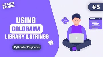 How to Add Stunning Colored Text to Python Output using Colorama | Python Programming Tutorial