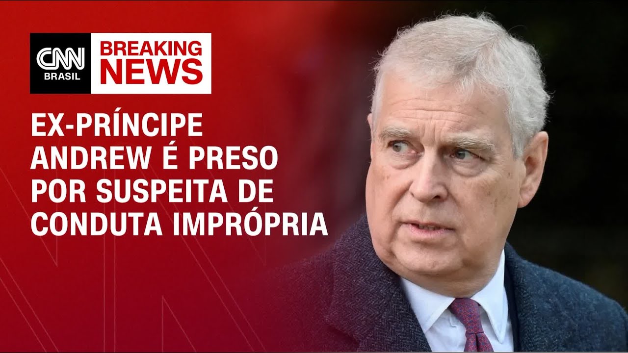 Ex-príncipe Andrew é preso por suspeita de conduta imprópria | CNN NOVO DIA