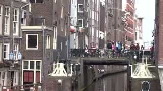 Canal Ring Amsterdam: Oudezijds Kolk (Het Kolkje) And Kolksluis - Youtube