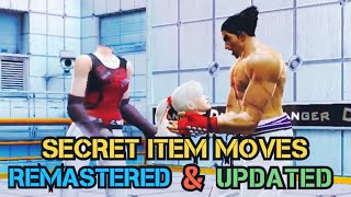 Tekken Tag Tournament 2 - Secret Unique Character Item Moves (Remastered) (Re Edited) (4k) (Updated)