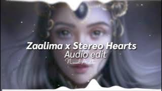 Zaalima x Stereo Hearts audio edit ( Remix)