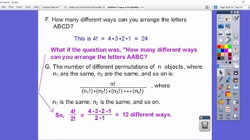 Additional Topics in Probability and Counting - Section 3.4