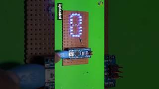 DIY 7 Segment Display Using 3mm LED #creativegoutam #electronicproject