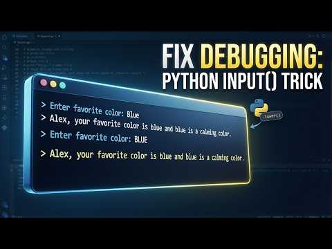 This Python Input() Trick Saves Hours of Debugging
