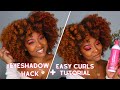 Easy Natural Hair + Make Up Date Night Tutorial  | Luster&#39;s Pink Moisture Maintenance &amp; Braid &amp; Curl