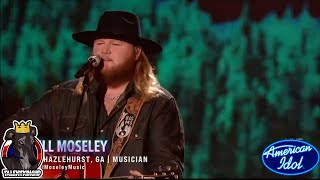 Will Moseley Folsom Prison Blues Full Performance Top 8 Judge's Song Contest | American Idol 2024 Resimi