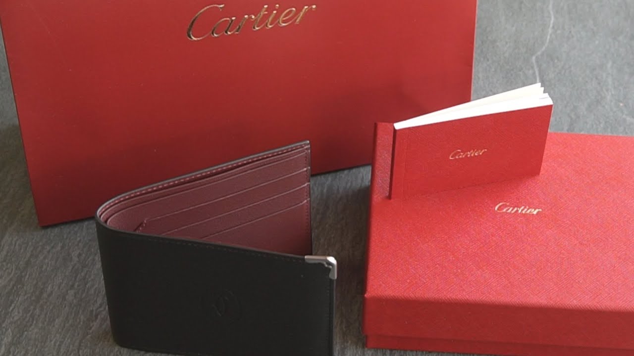 Must de Cartier WALLET Brieftasche Black // 6-credit card wallet Black //  UNBOXING + REVIEW