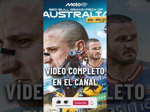 Video HORARIOS GP DE AUSTRALIA MOTOGP 2026 EN PHILLIP ISLAND Y CÓMO VER LAS CARRERAS EN DIRECTO
