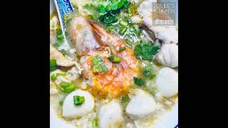 Teochew Claypot Seafood Porridge 潮式砂锅海鲜粥