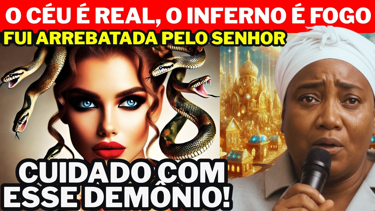 DEUS ME LEVOU AO CÉU E INFERNO!  | Testemunho Chocante E REAL