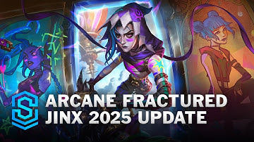 Arcane Fractured Jinx 2025 Skin Spotlight - League of Legends