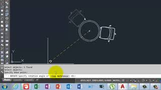 Rotating with Copy and Reference in AutoCad Tips & Tricks in Urdu/Hindi Rotating with Copy and Reference in AutoCad Tips & Tricks in Urdu/Hindi