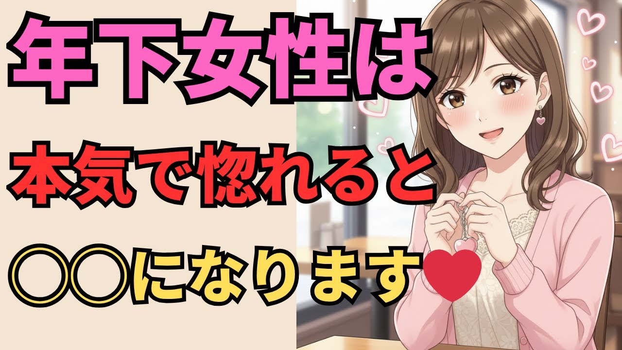 【大好きです】年下女性があふれ出る好意を抑えきれない時の脈ありサイン7選【マナの恋愛心理学】