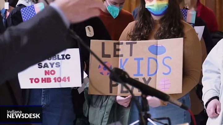 Protesters rally against transgender athlete ban bill ahead of Senate hearing