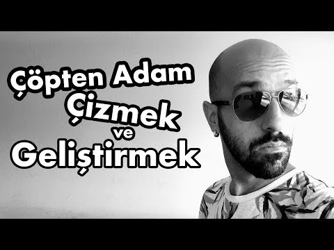 İllüstrasyon Teknikleri - Çöpten Adam Çizmek ve Geliştirmek - Adım Adım #6