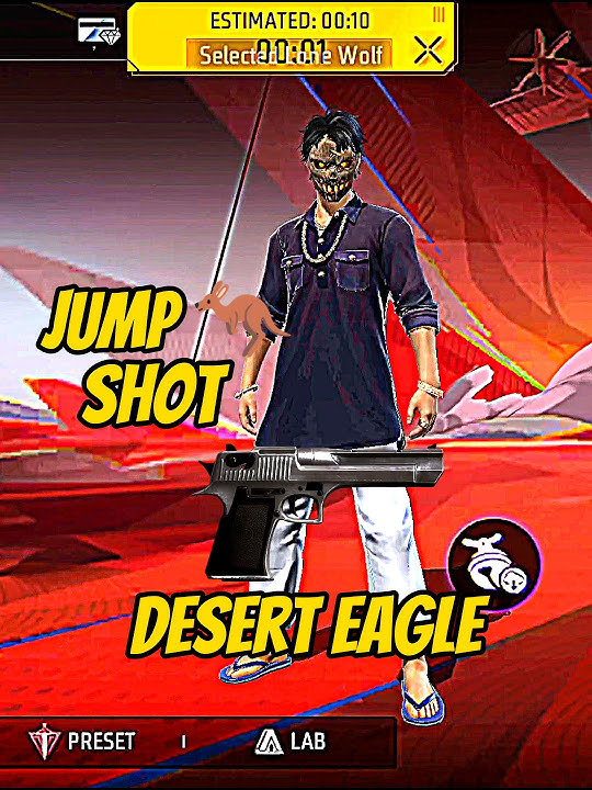 JUMP 🦘 SHOT !! DESERT EAGLE 📲⚙️✅#shorts #freefire #settings #tutorial #jumpshot #shortsfeed #viral