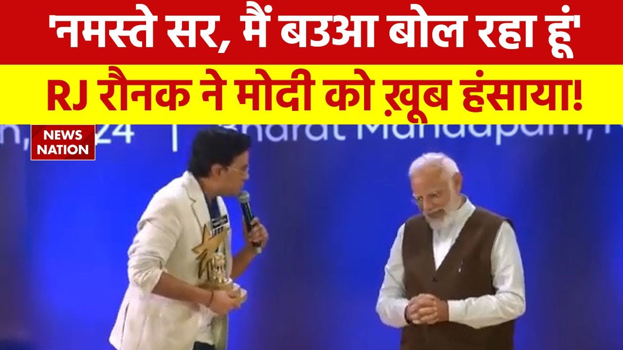 National Creators Awards: Rj Raunac Hilariously Roasts Modi With ...
