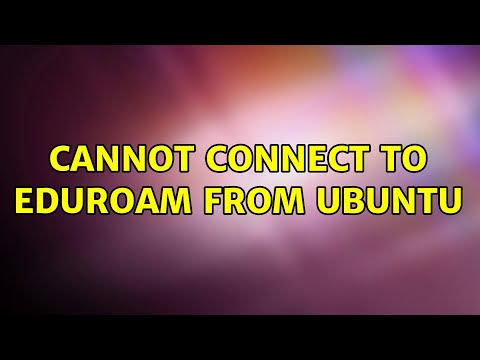 Video: Come mi collego a eduroam su Ubuntu?