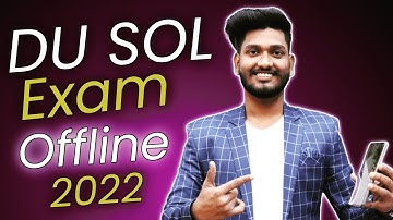 @dusolclasses  Date Sheet 2022 Exam | Exam offline or online ? Semester 1st, 4th, 6th