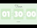 Ôÿÿ Å 1 Hour 30 Minutes Silent Timer With Cute Ending Alarm Pastel Green Timer Ôÿÿ Å 1 Hour 30 Minutes Silent Timer With Cute Ending Alarm Pastel Green Timer