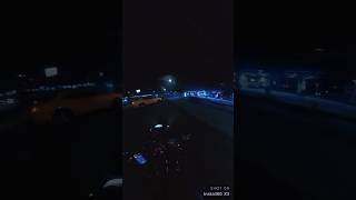 Mustang almost takes out biker 💀