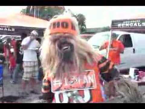 Chewbacca At Cincinnati Bengals Game On Growlzonecom