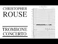 Joseph Alessi plays Rouse - Trombone Concerto (1991) [w/ score]