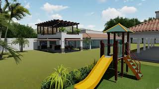 SALON DE EVENTOS CAMPESTRE 3D RENDER