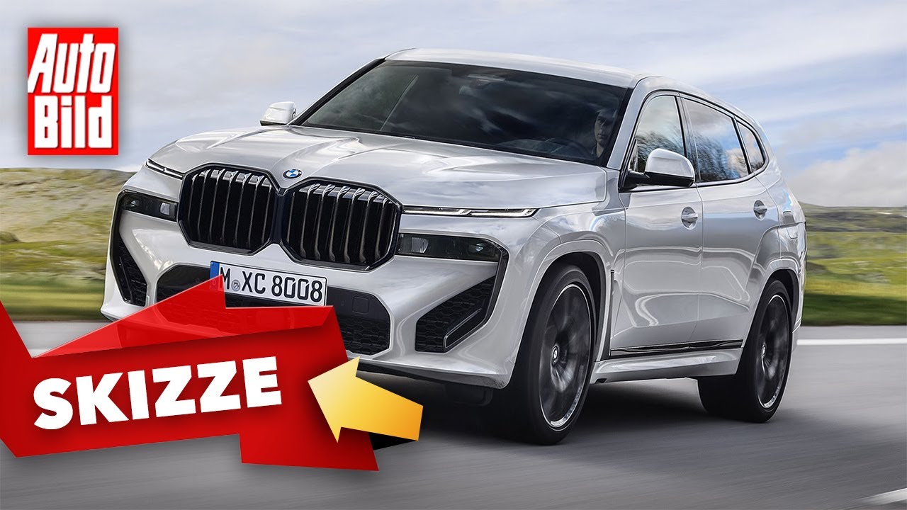 Bmw X8 21 Kommt Das Luxus Suv Mit Mehr Als 700 Ps Skizze