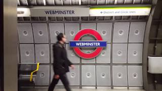 Webminster - Google renames Westminster Underground Tube Station Webminster and confuses tourists