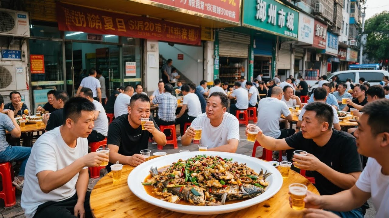 湖北荆州鱼杂大王，鲤鱼籽进价70块一斤，号称鱼籽届的劳斯莱斯 33年靠这一道菜发家.【舟小九】