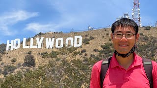 Walking to the Hollywood Sign from Beachwood Canyon