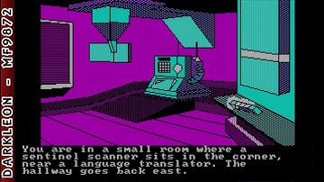 Oo Topos © 1986 Polarware - PC DOS - Gameplay