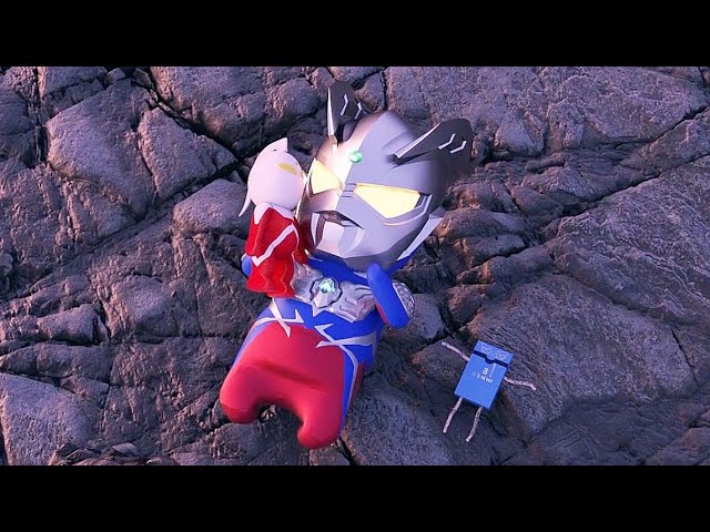 Ultraman Zero Baby Cute Siêu nhân Zero siêu quậy class=