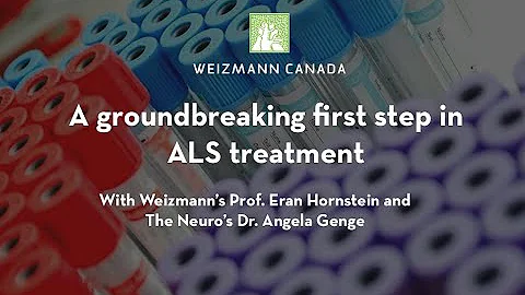 A groundbreaking first step in ALS treatment