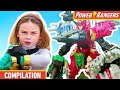 Giant robots vs kids force  megazord special power rangers kids force  in real life ninja skills