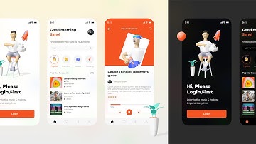 Podcast App UI design using Figma (App UIUX Design | speed art)
