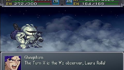 Super Robot Wars Alpha Gaiden - Turn X Attacks