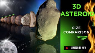 3d Asteroid Size Comparison: Part 1 #pzcomparison