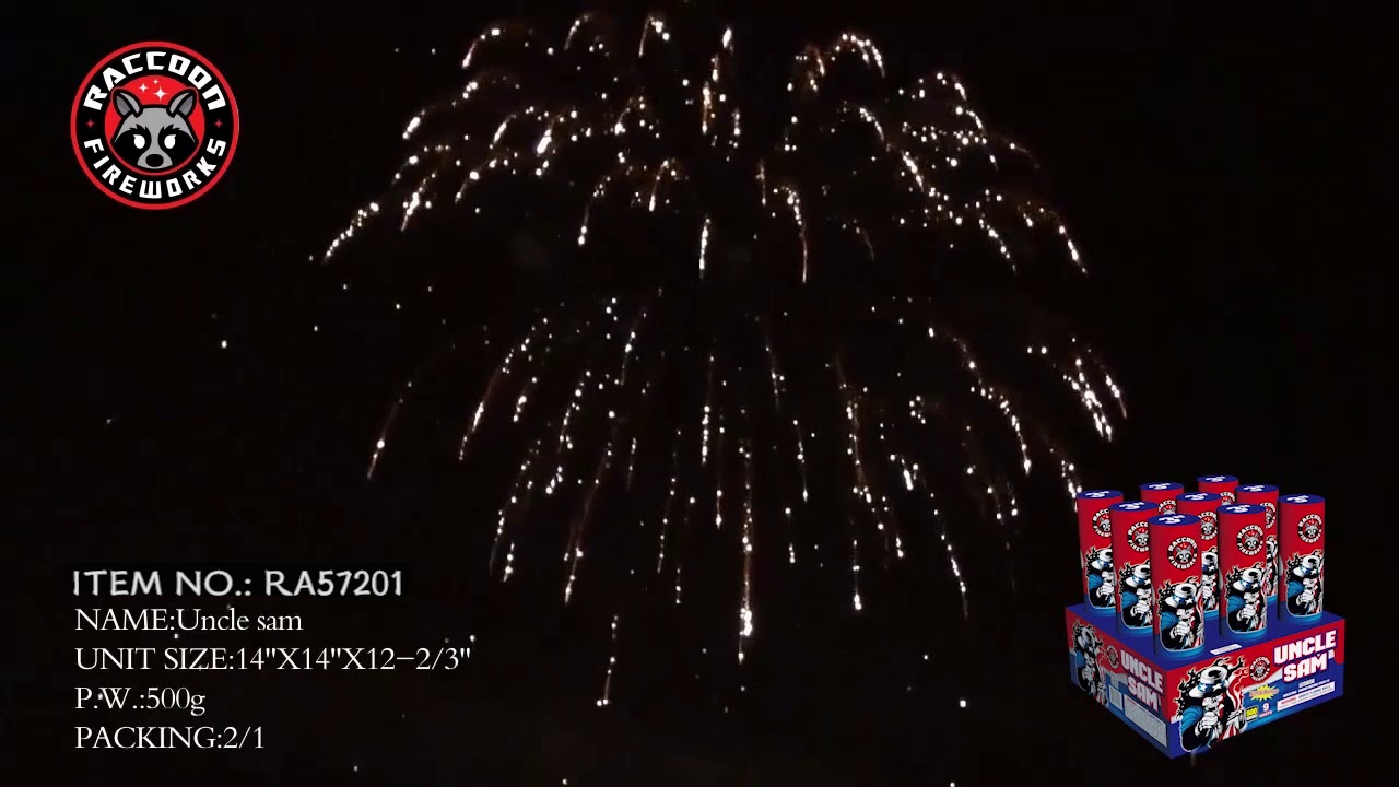 Uncle Sam - Item # RA57201 – Liberty Fireworks