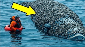 Fishermen Save Giant Blue Whale from Millions of Barnacles – A Miraculous Rescue!