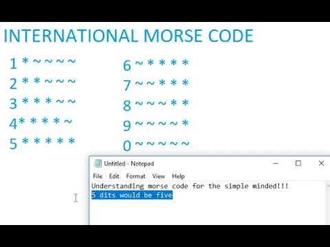 Nullxiety Morse Code Answers