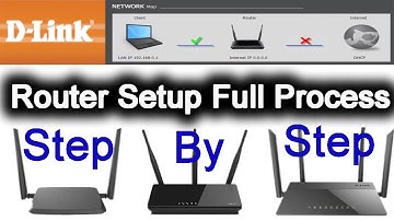 D Link Router configuration | How to setup D-link WiFi router step by step | d