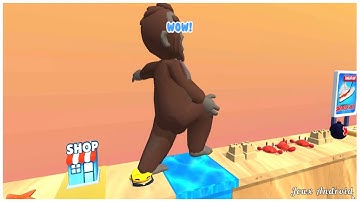 Tippy toe ios 3d walkthrough app gameplay game all levels android #5