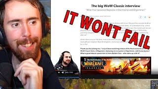Asmongold Reacts: The Big Classic WoW Interview - Blizzard Talks to Eurogamer