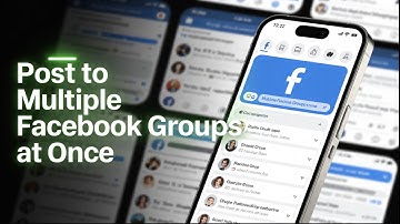 Post To Multiple Facebook Groups At Once | Automatic Posting Software